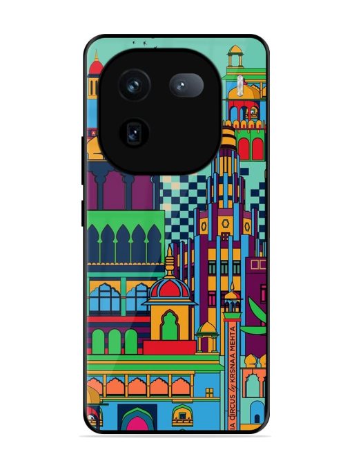 Indian Tapestry Glossy Soft Edge Case for Iqoo 12 (5G) Chachhi