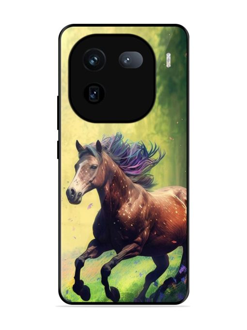 Enchanted Gallop Glossy Soft Edge Case for Iqoo 12 (5G)