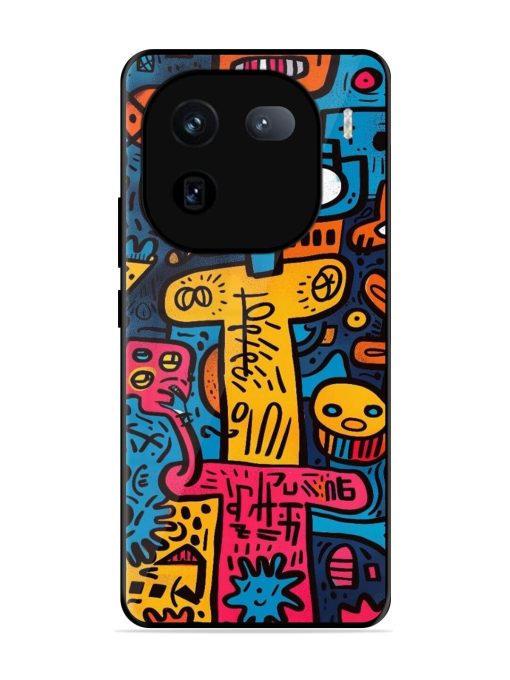 Doodletopia Glossy Soft Edge Case for Iqoo 12 (5G) Chachhi