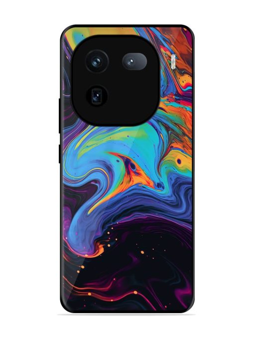 Liquid Dreamscape Glossy Soft Edge Case for Iqoo 12 (5G) Chachhi