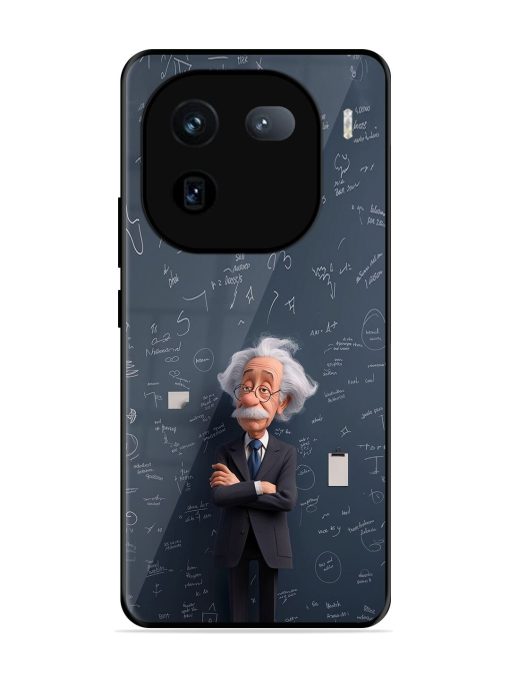 Albert Einstein Glossy Soft Edge Case for Iqoo 12 (5G) Chachhi