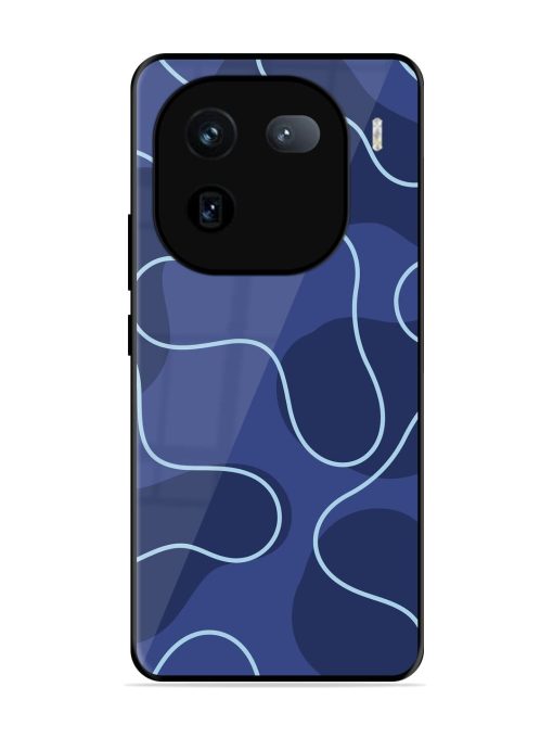 Midnight Maze Glossy Soft Edge Case for Iqoo 12 (5G) Chachhi