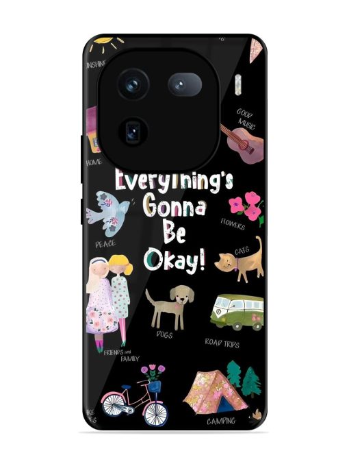 Everything'S Gonna Be Okay Glossy Soft Edge Case for Iqoo 12 (5G)