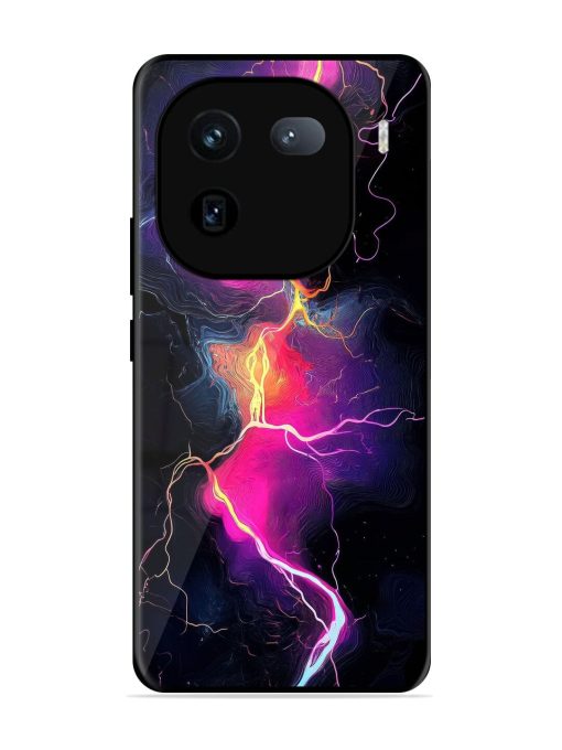 Electric Dreams Glossy Soft Edge Case for Iqoo 12 (5G) Chachhi