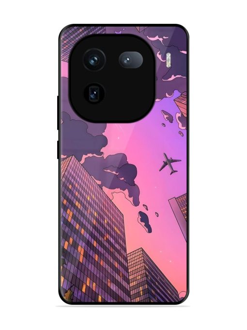 Urban Twilight Glossy Soft Edge Case for Iqoo 12 (5G) Chachhi