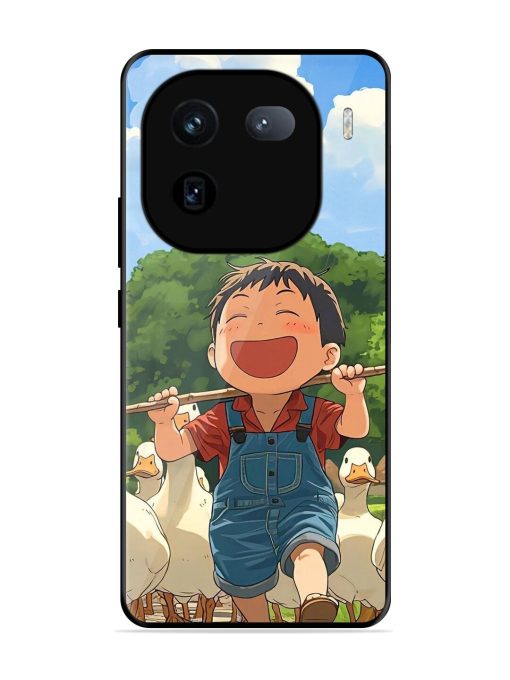 Duck Parade Glossy Soft Edge Case for Iqoo 12 (5G) Chachhi