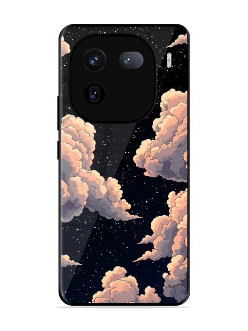 Starry Night Dreams Glossy Soft Edge Case for Iqoo 12 (5G) Chachhi