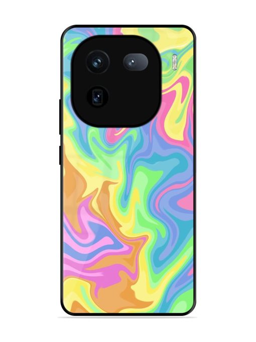 Whimsical Swirl Glossy Soft Edge Case for Iqoo 12 (5G) Chachhi