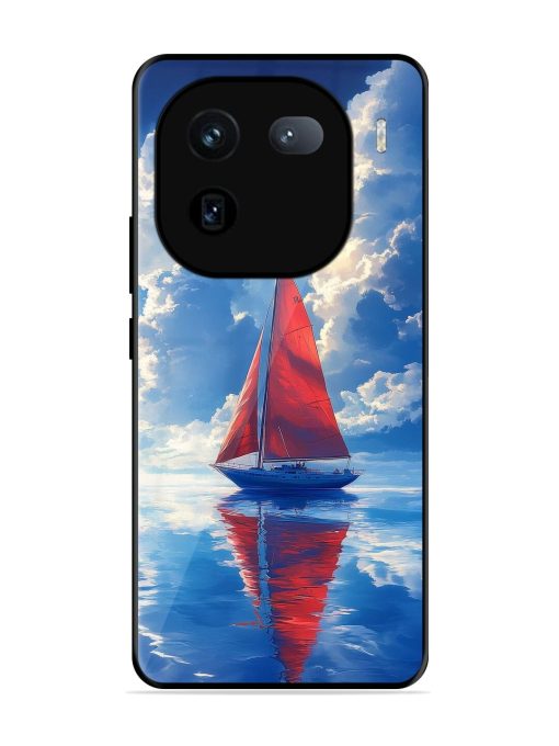 Crimson Sails Glossy Soft Edge Case for Iqoo 12 (5G) Chachhi