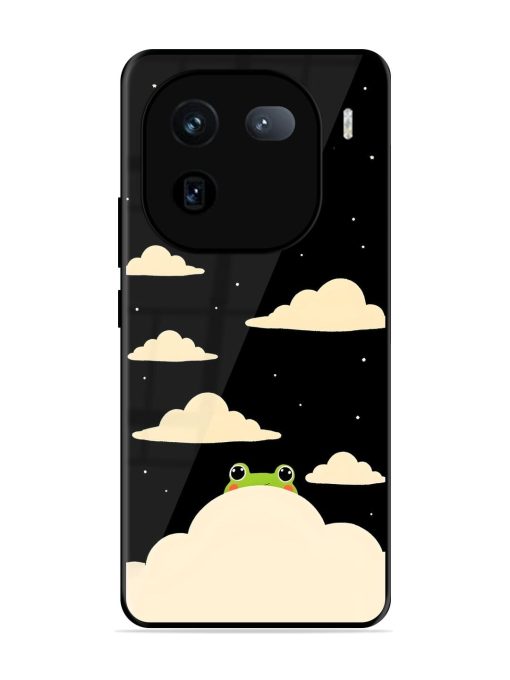 Froggy Night Sky Glossy Soft Edge Case for Iqoo 12 (5G) Chachhi