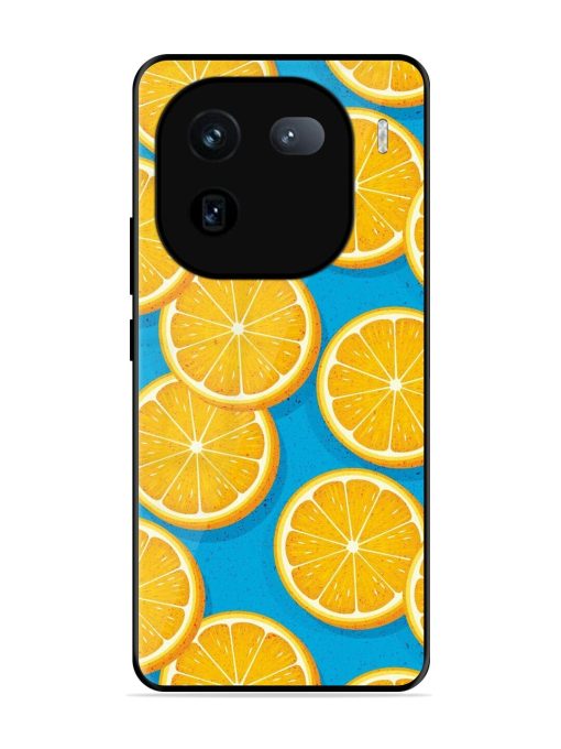 Citrus Symphony Glossy Soft Edge Case for Iqoo 12 (5G) Chachhi