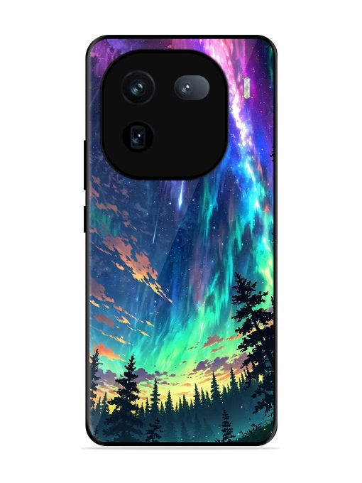 Cosmic Canvas Glossy Soft Edge Case for Iqoo 12 (5G) Chachhi