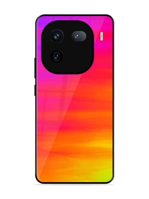 Neon Horizon Glossy Soft Edge Case for Iqoo 12 (5G) Chachhi