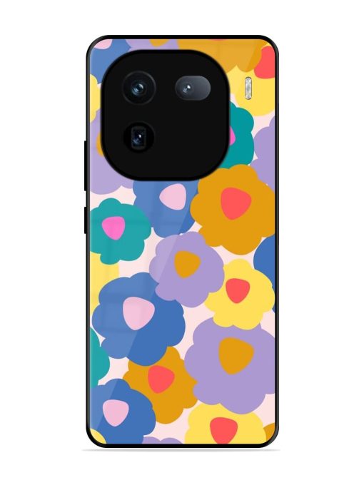 Flower Power Glossy Soft Edge Case for Iqoo 12 (5G) Chachhi