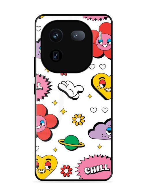 Whimsical Wonderland Glossy Soft Edge Case for Iqoo 12 (5G) Chachhi