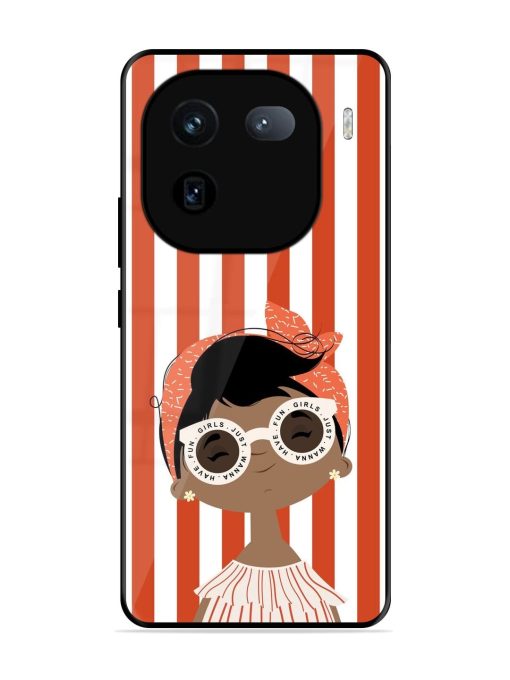 Girls Just Wanna Have Fun Glossy Soft Edge Case for Iqoo 12 (5G) Chachhi