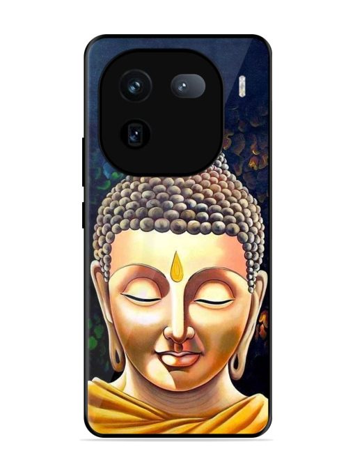 Buddha Face Glossy Soft Edge Case for Iqoo 12 (5G) Chachhi