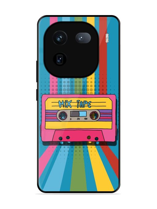 Retro Cassette Tapes Glossy Soft Edge Case for Iqoo 12 (5G) Chachhi