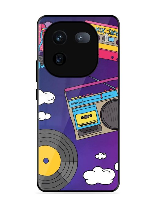 Retro Vibes Glossy Soft Edge Case for Iqoo 12 (5G) Chachhi