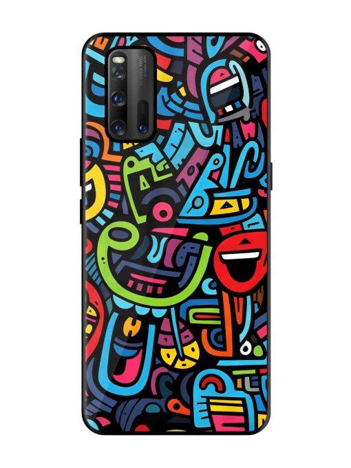 Doodlephoria Glossy Soft Edge Case for Iqoo 3 Chachhi