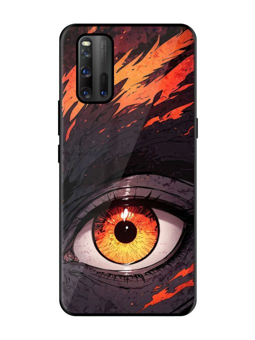 Inferno Gaze Glossy Soft Edge Case for Iqoo 3 Chachhi