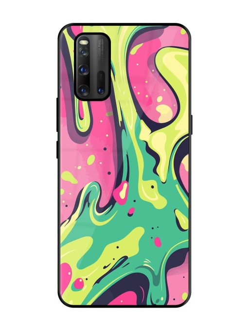 Gooey Grooves Glossy Soft Edge Case for Iqoo 3 Chachhi