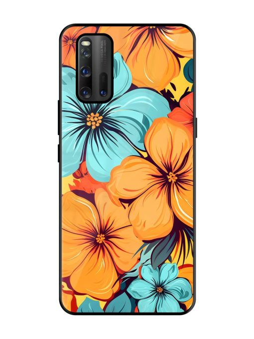 Tropical Bloom Glossy Soft Edge Case for Iqoo 3 Chachhi