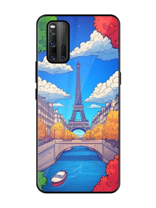 Parisian Panorama Glossy Soft Edge Case for Iqoo 3 Chachhi