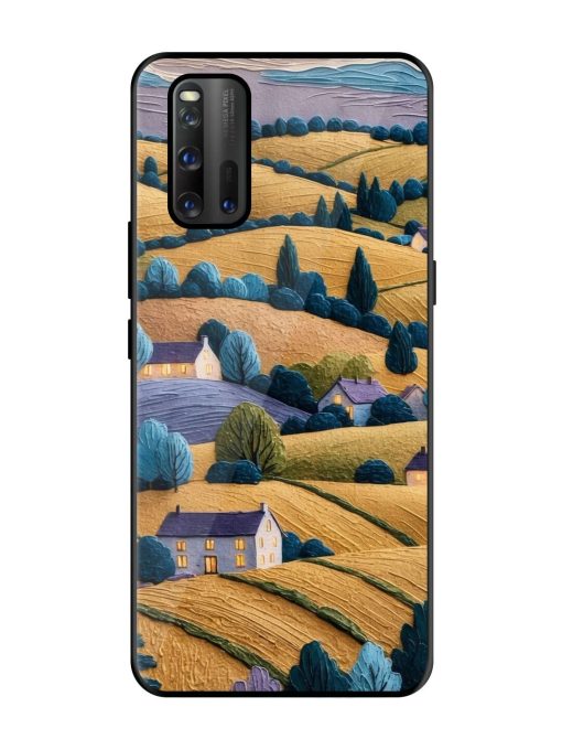 Rolling Hilltop Haven Glossy Soft Edge Case for Iqoo 3 Chachhi