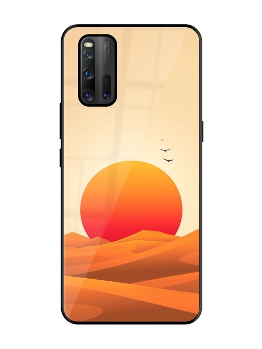 Desert Sunset Glossy Soft Edge Case for Iqoo 3 Chachhi