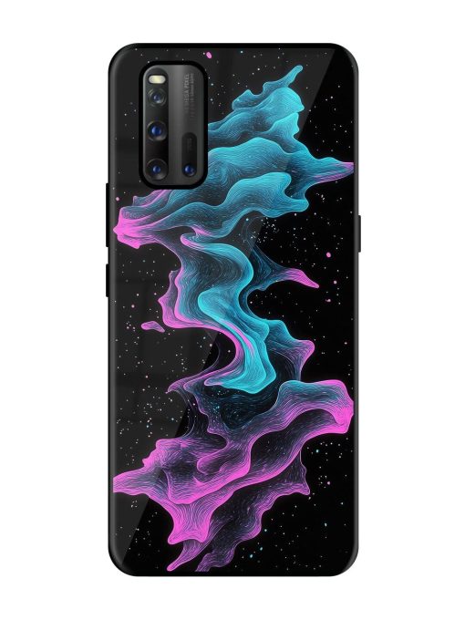 Cosmic Currents Glossy Soft Edge Case for Iqoo 3 Chachhi