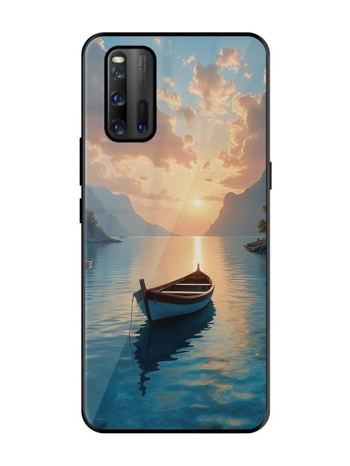 Serene Sunset Glossy Soft Edge Case for Iqoo 3 Chachhi