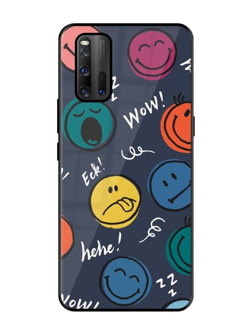 Emoticon Parade Glossy Soft Edge Case for Iqoo 3