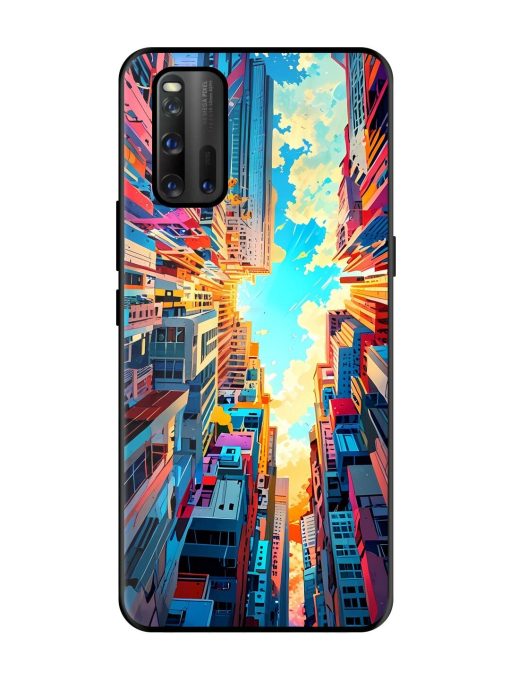 Skyward City Glossy Soft Edge Case for Iqoo 3 Chachhi