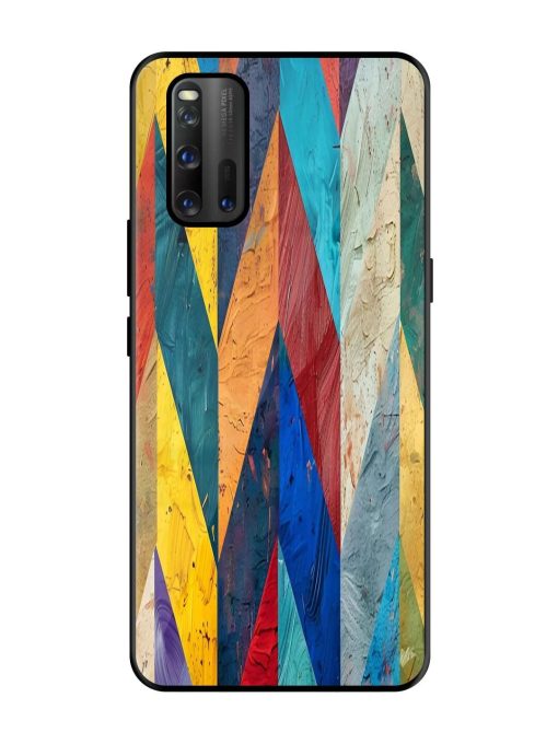 Abstract Tapestry Glossy Soft Edge Case for Iqoo 3 Chachhi