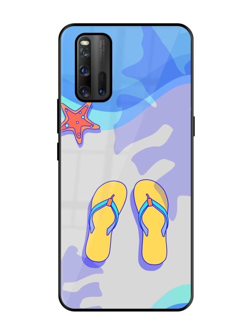 Sandy Toes And Salty Seas Glossy Soft Edge Case for Iqoo 3 Chachhi