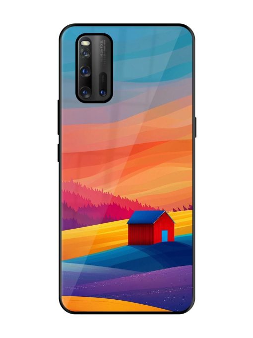 Sunset Solitude Glossy Soft Edge Case for Iqoo 3 Chachhi