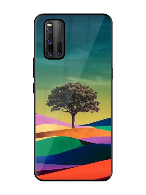 Rainbow'S Lone Sentinel Glossy Soft Edge Case for Iqoo 3 Chachhi