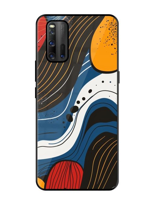 Abstract Expression Glossy Soft Edge Case for Iqoo 3 Chachhi