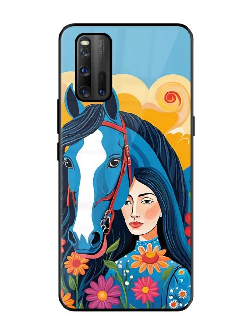 Equine Enchantment Glossy Soft Edge Case for Iqoo 3 Chachhi