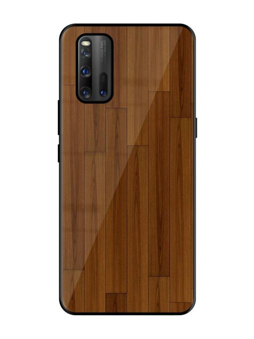 Warm Woodgrain Glossy Soft Edge Case for Iqoo 3 Chachhi