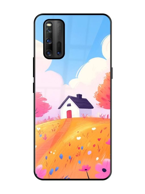 Hilltop Haven Glossy Soft Edge Case for Iqoo 3