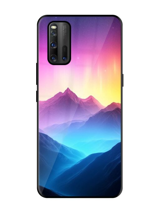 Cosmic Mountains Glossy Soft Edge Case for Iqoo 3 Chachhi