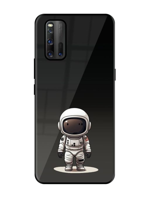 Neon Astronaut Glossy Soft Edge Case for Iqoo 3 Chachhi