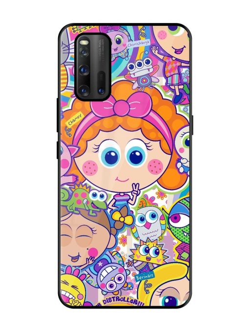 Distroller Friends Glossy Soft Edge Case for Iqoo 3 Chachhi