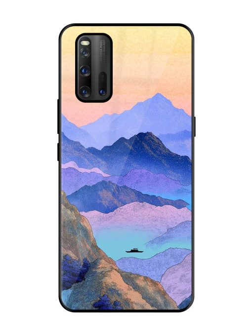 Mountain Mist Glossy Soft Edge Case for Iqoo 3 Chachhi