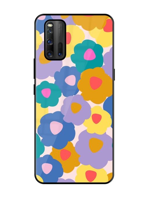 Flower Power Glossy Soft Edge Case for Iqoo 3 Chachhi