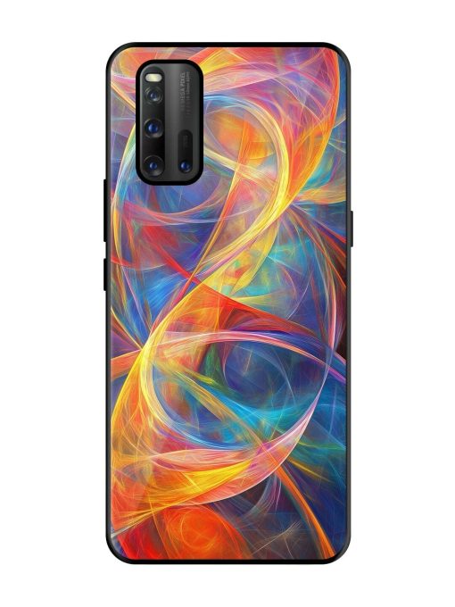 Cosmic Currents Glossy Soft Edge Case for Iqoo 3 Chachhi