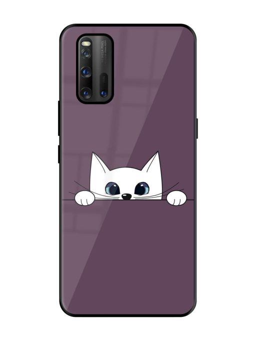 Peek-A-Boo Kitty Glossy Soft Edge Case for Iqoo 3 Chachhi