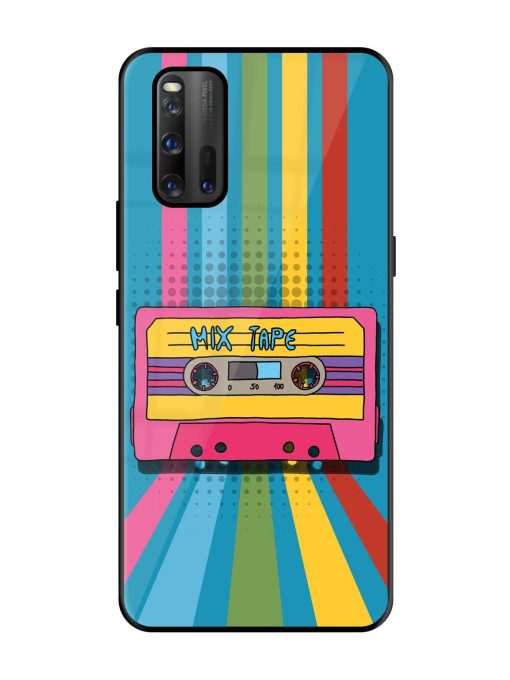 Retro Cassette Tapes Glossy Soft Edge Case for Iqoo 3 Chachhi